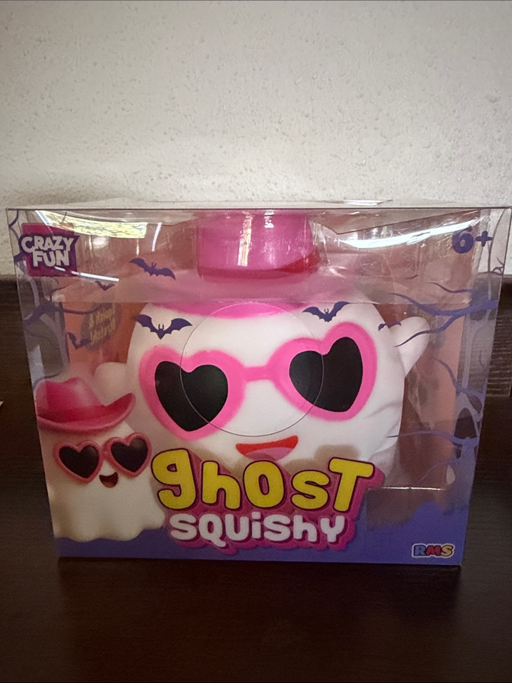 RMS Halloween Ghost Squishy Toy